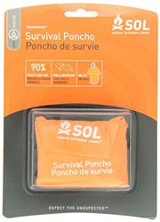 S.O.L. Survive Outdoors Longer Survival Poncho