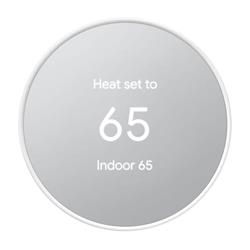 Google Nest Programmable Smart Wi-Fi Thermostat (Snow)