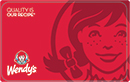 Wendy's Gift Card