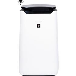 Sharp Air Purifier, True HEPA, Plasmacluster, Wi-Fi (Large Rooms) - White
