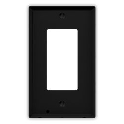 SnapPower Wall Outlet Plate Guidelight - Black Decor
