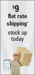 $9 Flat Rate Shipping